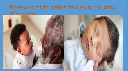 Reasons Birth Rates Fall As A Country Develops