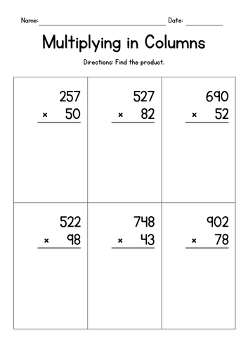 2 deals digit multiplication