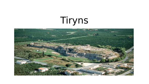 Tiryns Lesson PowerPoint Resource