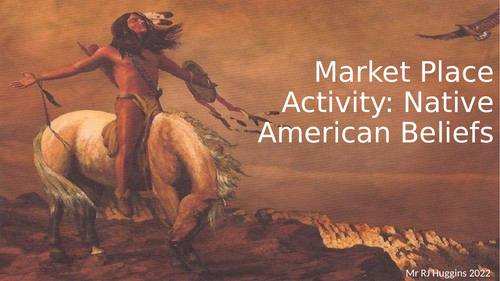 Market Place Activity: Native American beliefs