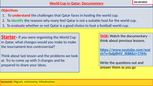 World Cup in Qatar - Gary Neville Doc