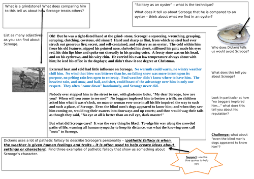 A Christmas Carol Intro and Preface GCSE AQA