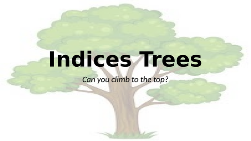 Indices Trees