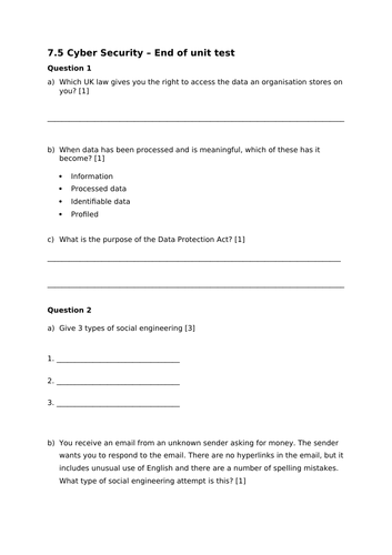 cyber security assessment