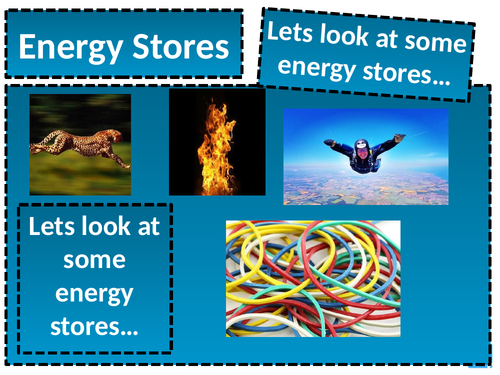 Ks3 Energy Energy Stores Teaching Resources