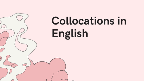 Collocations in English
