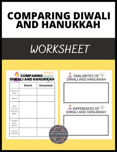 Diwali and Hanukkah: A Comparison/Festivals around the World