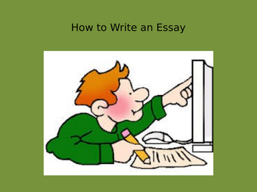 Essay Writing Lesson PowerPoint