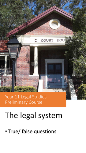 The legal system - vocabulary & key terms (Pt.2)