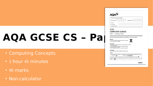 AQA GCSE Computer Science Paper 2 Revision Slides
