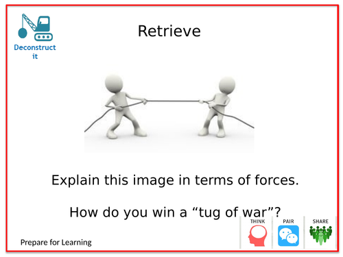 KS3 Forces Lesson 5 - Balanced & Unbalanced Forces