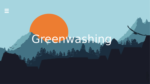 Greenwashing