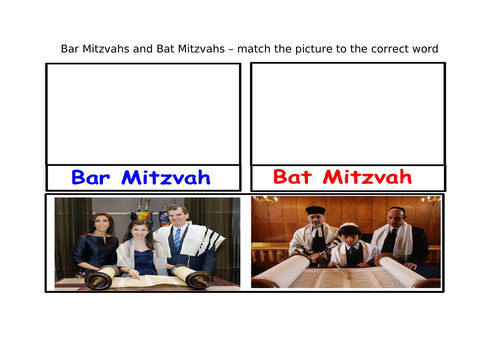 Judaism worksheets