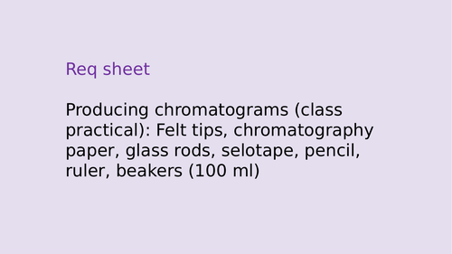 Chromatography inc. RP - FULL LESSON