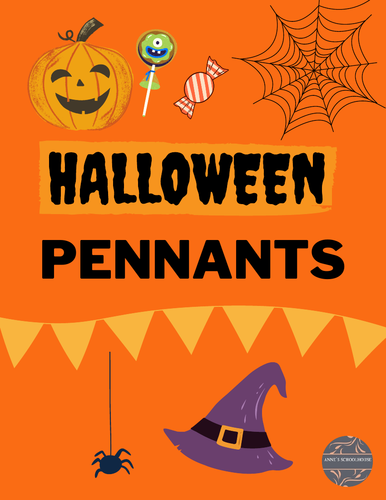 Halloween Pennants/Bunting/Banner