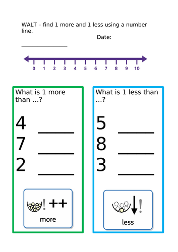 More and Less - Reception - Early Years