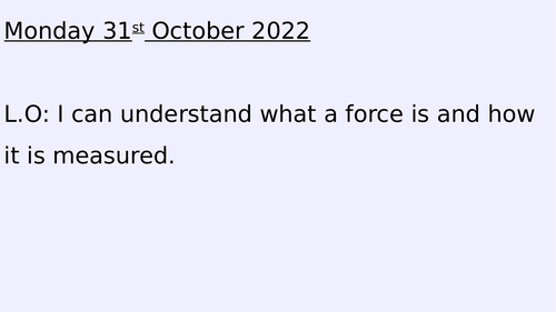 Year 3 Forces and Magnets ppt and resources