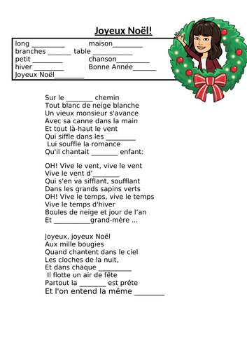 French Christmas song