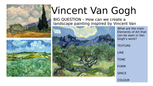 Vincent Van Gogh Artist copy powerpoint