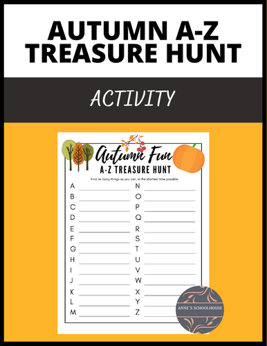 Autumn A-Z Treasure Hunt