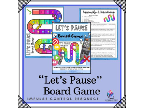 Let's Pause - Impulse Control Anger Management Game - SEL Emotional Regulation