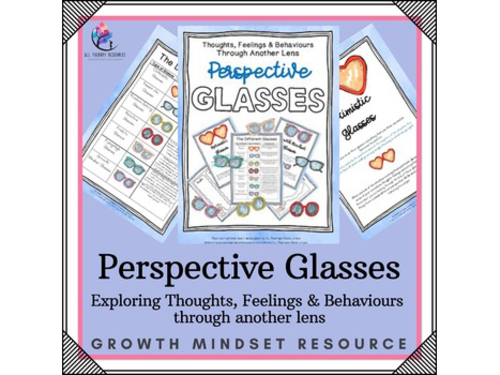 Perspective Glasses - Thoughts, Feelings & Behaviours Through Another Lens