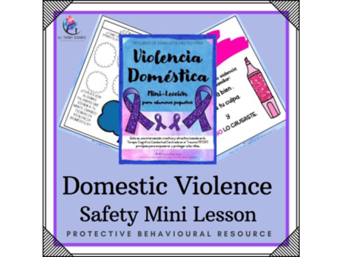 SPANISH - DOMESTIC VIOLENCE - Personal Safety, Child Abuse &  Protective, Trauma
