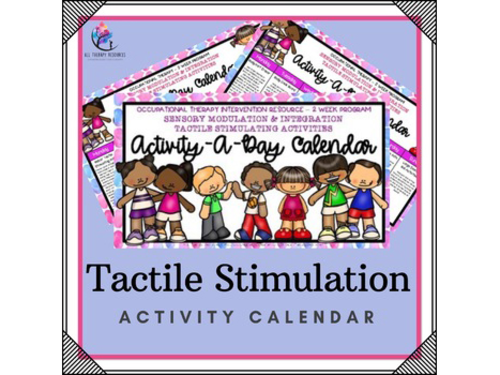Tactile Stimulation Activities - Occupational Therapy Learning Program - Autism