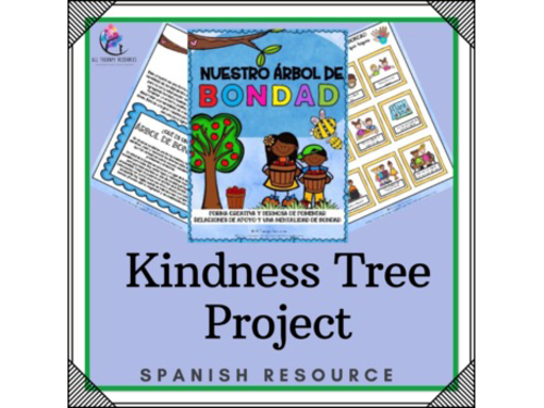 SPANISH VERSION - Kindness Tree Project - Acts of Kindness Bulletin Board
