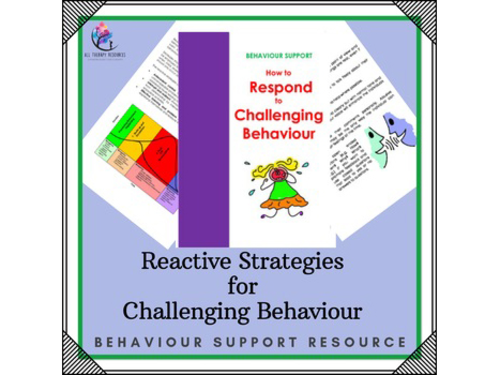 General Reactive Strategies for Challenging Behaviors