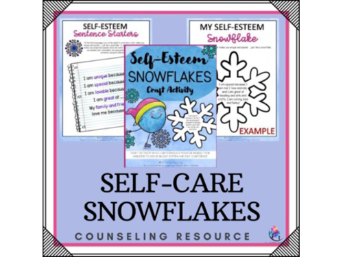 Self-Esteem Winter Counseling Lesson - Social Emotional Learning