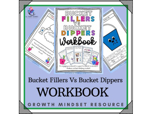 Bucket Fillers Workbook - Kindness & Anti-Bullying Activities