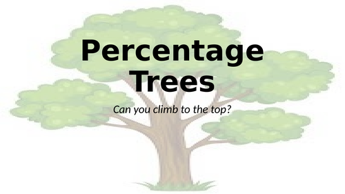 Percentage Trees