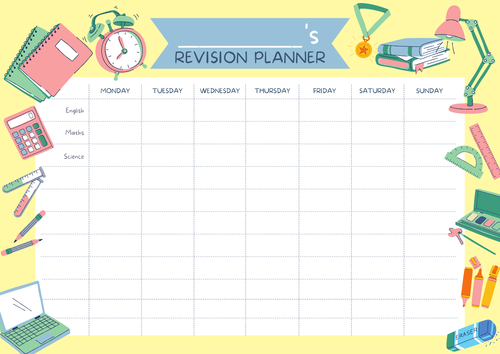 Revision Planner