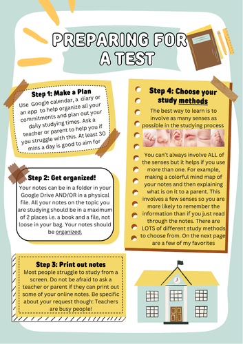 Preparing for a Test: Study Guidance