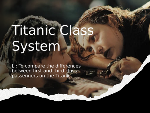 Titanic Class System