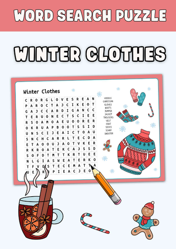 Winter Clothes Vocabulary You Need To Know 
