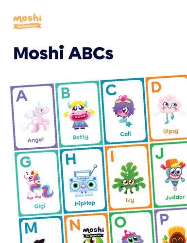 SEL - Moshi ABCs Coloring Book - Activity