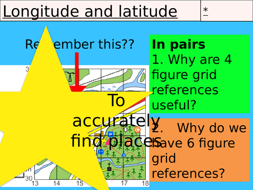 L8 - Longitude and latitude slides and resources
