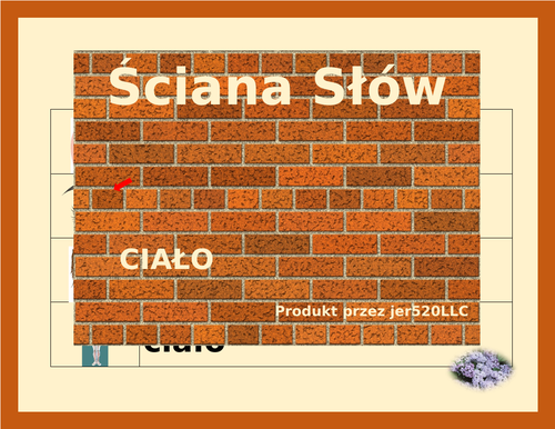 Ciało (Body in Polish) Word Wall