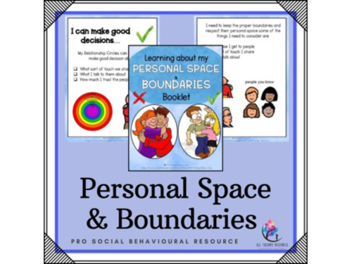 Learning about my Personal Space & Boundaries Social Narrative