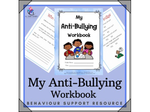 "My Anti-Bullying Workbook" - Lesson Plans - Just Print!