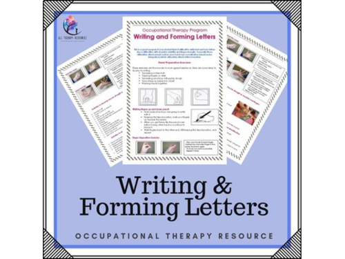 creative writing occupational therapy