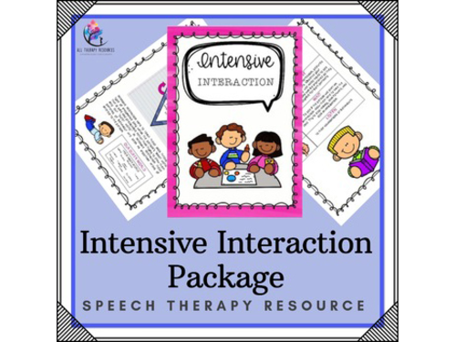 Intensive Interaction - Speech Therapy Language Resource (autism/ special needs)
