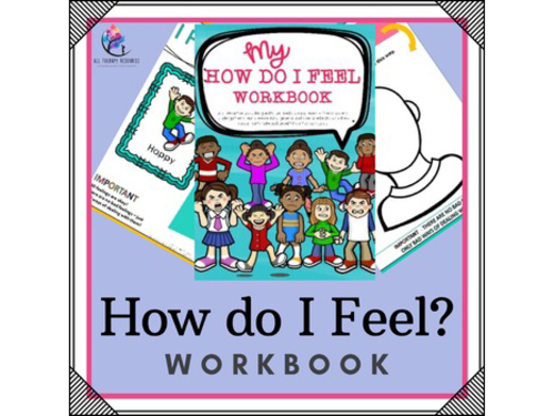 How Do I Feel Workbook - Special Needs, Autism, Emotional Regulation