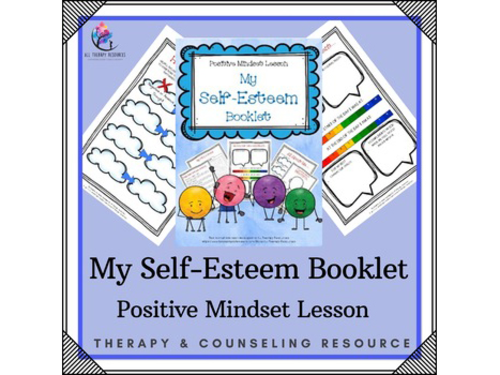 My Self-Esteem Booklet - Positive Counseling Lesson Plan