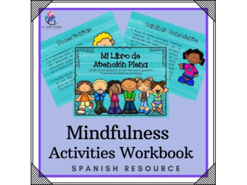 SPANISH VERSION Mindfulness Activities Book - An 18 page toolkit of exercises!