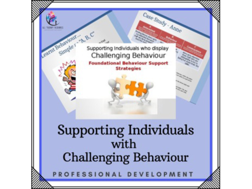 Challenging Behaviour EDITABLE PRESENTATION