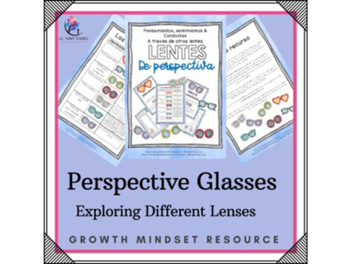 SPANISH VERSION - Perspective Glasses - Thoughts, Feelings & Behaviours - Lens