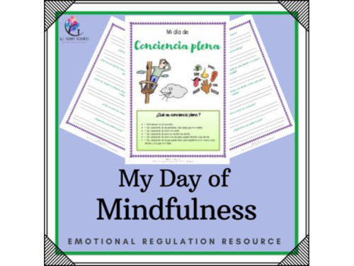 SPANISH VERSION - My Day of Mindfulness - Coping Tools Mindfulness